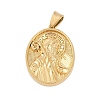304 Stainless Steel Pendants STAS-M103-01G-04-1