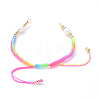 Braided Nylon Cord for DIY Bracelet Making AJEW-JB00540-05-3