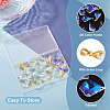 20Pcs 2 Colors AB Color Plated Electroplate Glass Pendants PALLOY-TA00331-6