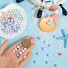 10 Colors Opaque Acrylic Beads SACR-SC0001-41-3
