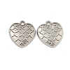 Non-Tarnish 304 Stainless Steel Pendants STAS-I307-527P-1