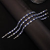 Brass & Clear Cubic Zirconia & Resin Evil Eye Tennis Bracelets for Women FS-WG6CA97-01-2