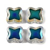 Two Tone Glass Beads GLAA-Z007-08A-1