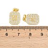 Brass Micro Pave Cubic Zirconia Pendants KK-C160-01G-3