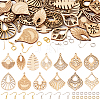  DIY Geometry Earring Making Kit DIY-TA0005-57-1