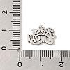 Non-Tarnish Mother's Day 201 Stainless Steel Charms STAS-E217-02P-3