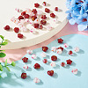 80Pcs 8 Styles Millefiori Glass Beads Strands GLAA-TA0003-43C-5