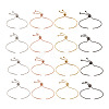 Rack Plating Eco-Friendly Brass Chain Bracelet Making KK-TA0007-84-RS-2