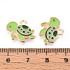 Marine Animals Alloy Enamel Pendants ENAM-T022-34E-3