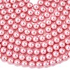 Eco-Friendly Dyed  Glass Pearl Round Beads Strands HY-A002-8mm-RB109-5