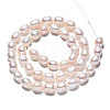 Natural Cultured Freshwater Pearl Beads Strands PEAR-N012-06G-2