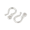 925 Sterling Silver Hook Clasps STER-S012-03B-P-2