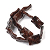 Natural Mahogany Obsidian Beads Strands G-Z061-E05-06-3