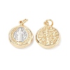 Brass Pendants X-KK-F845-21G-1