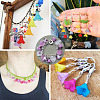 360Pcs 9 Styles Transparent Acrylic Beads MACR-TA0002-73-9