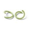 Spray Painted Iron Open Jump Rings IFIN-D088-01C-3