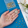 60Pcs 12 Styles Brass Beads KK-PH0015-25-3