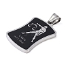 304 Stainless Steel Pendants LS-STAS-O008-01I-2
