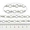 304 Stainless Steel Oval Link Chains CHS-C020-03P-3