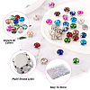 Cheriswelry 180Pcs 12 Colors Sew on Rhinestone DIY-CW0001-39-6