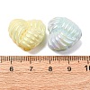 UV Plating & Luminous Opaque Acrylic Beads MACR-L015-14C-5