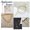 50Pcs 304 Stainless Steel Pendants STAS-UN0063-62-5