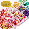 2400Pcs 15 Colors Handmade Polymer Clay Beads CLAY-YW0001-27B-4