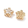 Brass Pave Cubic Zirconia Multi-Strands Links KK-B172-10G-02-2