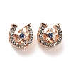 Alloy Rhinestone European Beads FIND-Q115-06RG-1