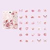 60Pcs 30 Styles Paper Sticker PW-WG202D8-07-1