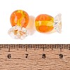 Inner Flower Handmade Lampwork Beads LAMP-Q039-13B-4