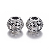 Hollow 925 Sterling Silver European Beads OPDL-L017-001TAS-1