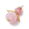 Seed Beads Alloy Pendants PALLOY-MZ00284-03-3