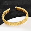 Brass Cuff Bangles for Women BJEW-C112-06G-2