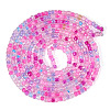 Resin Beads Bracelets BJEW-TAC0080-01A-1