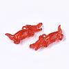 Transparent Acrylic Pendants TACR-S133-106-2