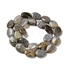 Natural Bamboo Leaf Agate Beads Strands G-NH0014-B01-02-3