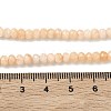 Dyed Natural Malaysia Jade Rondelle Beads Strands G-E316-2x4mm-36-3