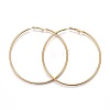 201 Stainless Steel Hoop Earrings EJEW-F188-24G-E-1