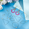 DIY Dangle Earring Making Kits DIY-UN0005-70-2