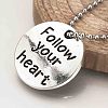 Tibetan Style Alloy Pendants TIBEP-Q078-21AS-RS-6
