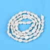 Natural Baroque Keshi Pearl Beads Strands PEAR-N031-01-3