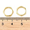 Rack Plating Brass Bead Frame KK-M269-05G-3