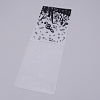 Plastic Fondant Stencil DIY-WH0221-01H-2