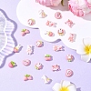 20Pcs Cute Opaque Resin Decoden Cabochons RESI-YW0005-48-4