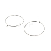 Brass Hoop Earring Findings KK-R112-038D-2