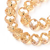 Electroplate Glass Beads Strands LS-EGLA-A034-T6mm-A30-2