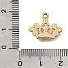 UV Plating Alloy Crystal Rhinestone Pendants RB-CBAD37D-16G-3