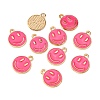 Alloy Enamel Charms X-ENAM-S121-165E-RS-3