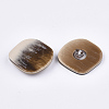 Acrylic Shank Buttons BUTT-T003-04B-2